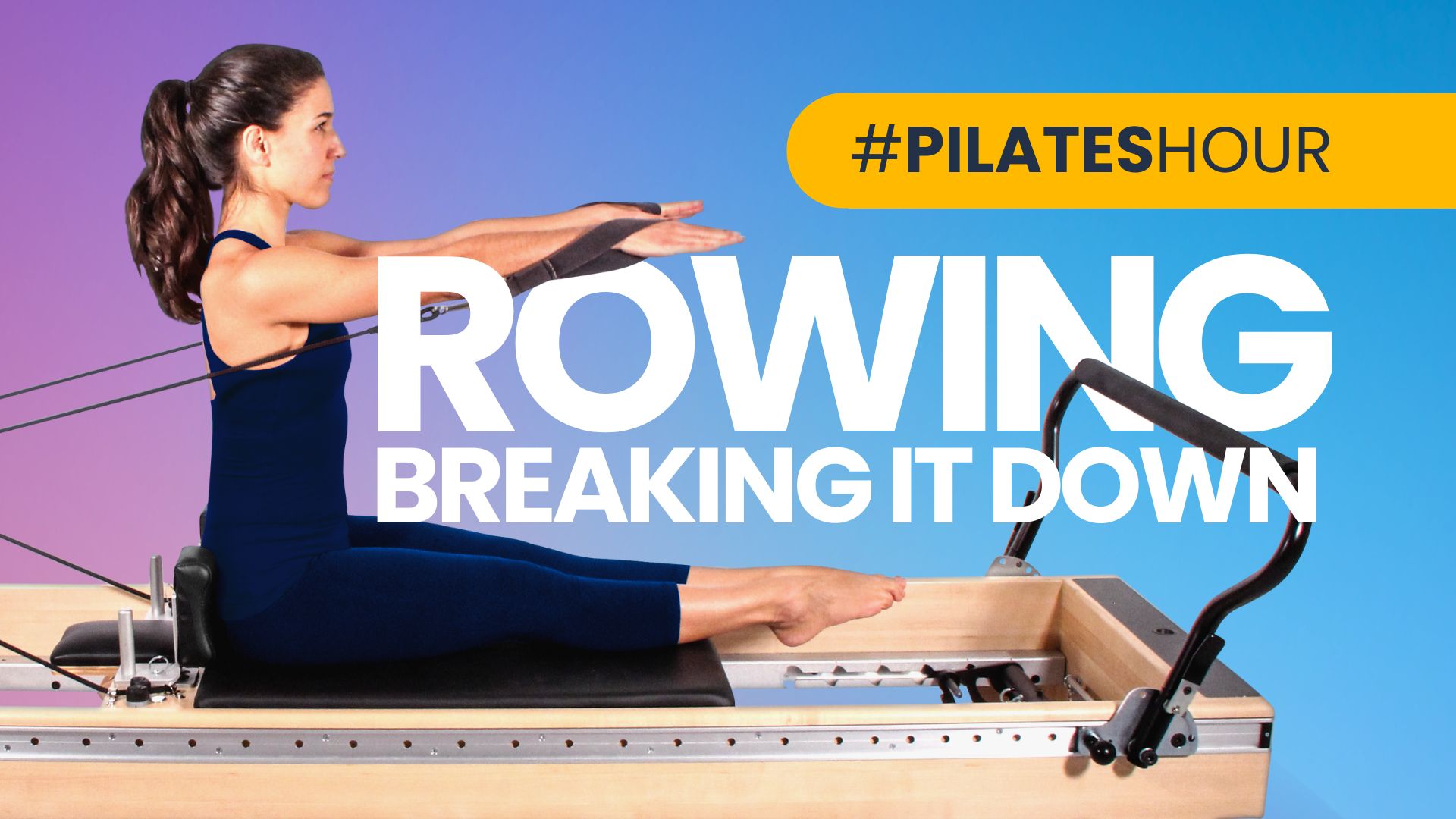 Pilates rowing clearance