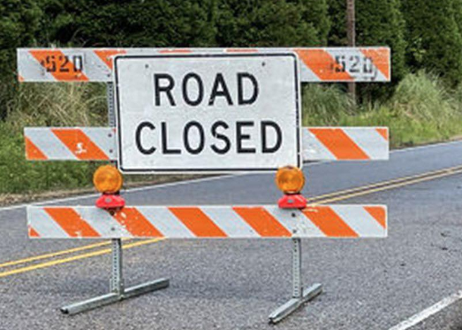 TrafficTracker9's tweet photo. TRAFFIC ALERT: Hamill Road between Gann Store Road and Fairview Road is closed due to an accidental spill of fresh concrete from a contractor. The Department of Public Works says the estimated time of reopening will be before 9:00 PM tonight. https://t.co/VSwOpDj150