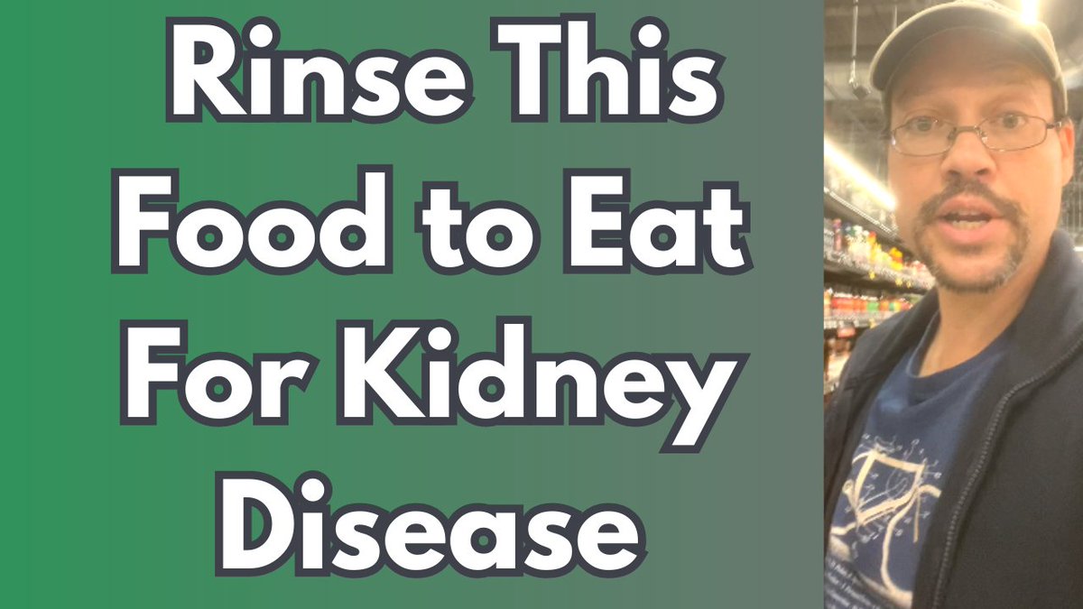KidneyRestore's tweet image. Rinse This Food to Eat for Kidney Disease!
ow.ly/OaqP50OGgfA