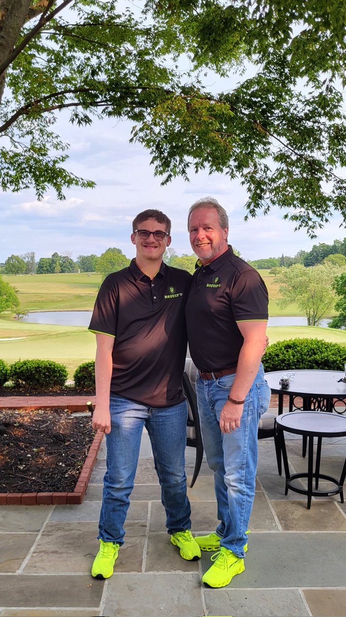 Thank you to the Ernie Els foundation for the opportunity to speak on behalf of Requipd and the support of our mission of employment.  Beautiful day at Philadelphia Country Club