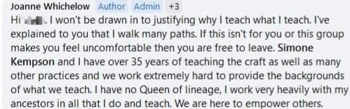 Welcome to an English traditional witchcraft group, who claim to teach folk witchcraft AND Hoodoo, even though they've never been mentored or learned direct. Appropriating + profiting off an ATR practice..... Folk, be careful with who you give your money to 😉