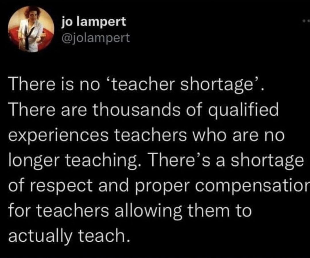 #ValueOurEducators #InvestInTeachers #TeachWithDignity
#TeacherAppreciation
#EmpowerEducators
#TeachToInspire #EducationEquityNow