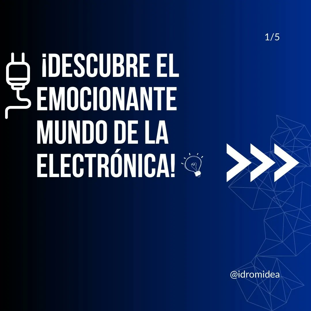🔌 💡 Aprende los fundamentos y las aplicaciones de la electrónica digital y analógica en nuestro último artículo. Además, te recomendamos los mejores foros donde podrás resolver tus dudas y colaborar con otros entusiastas de la electrónica.  #Electrónica
idromidea.com/domina-la-elec…