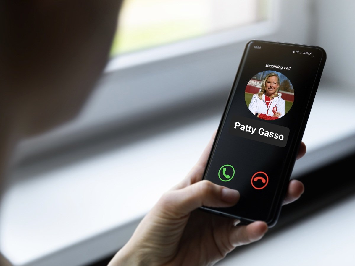 NiJaree Canady's phone after the game