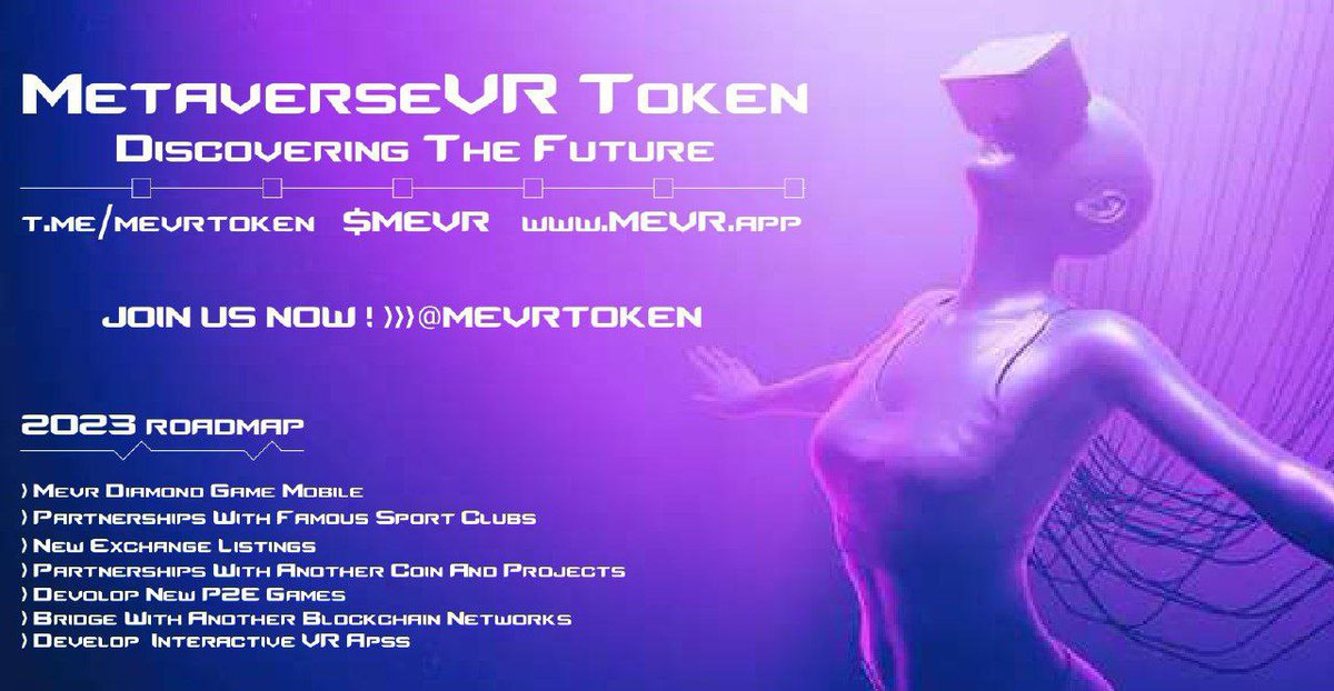 ozman_ferdi's tweet photo. @WatcherGuru #MetaverseVRtoken https://t.co/4KYVCYLLiB