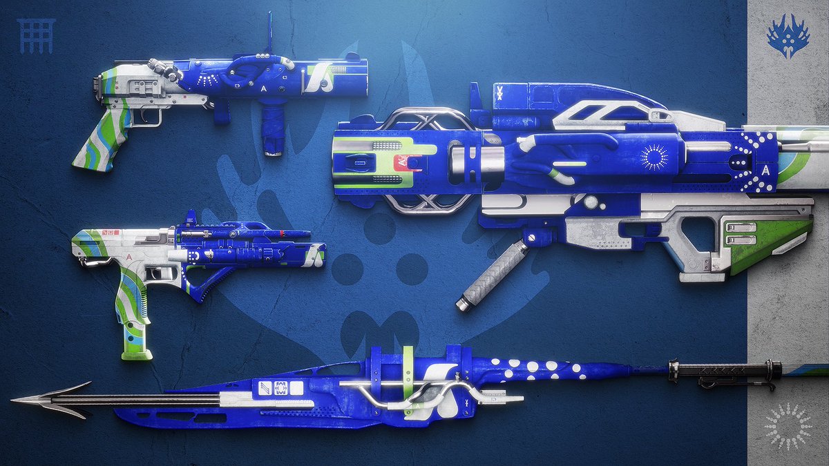 destinytrack's tweet photo. Which dungeon weapon set is your favorite? https://t.co/aoXV31TQZQ