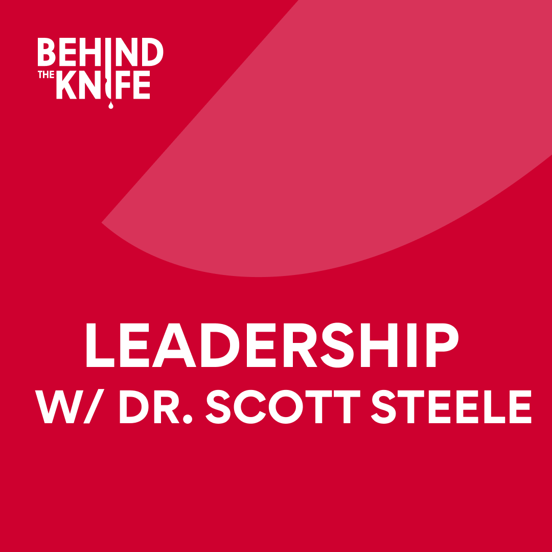 BehindTheKnife's tweet photo. Tune in 🎧 to hear another take on surgical leadership with @ScottRSteeleMD and @ConorDelaneyMD

https://t.co/jwBhXvdstF https://t.co/2nko1WQtGX