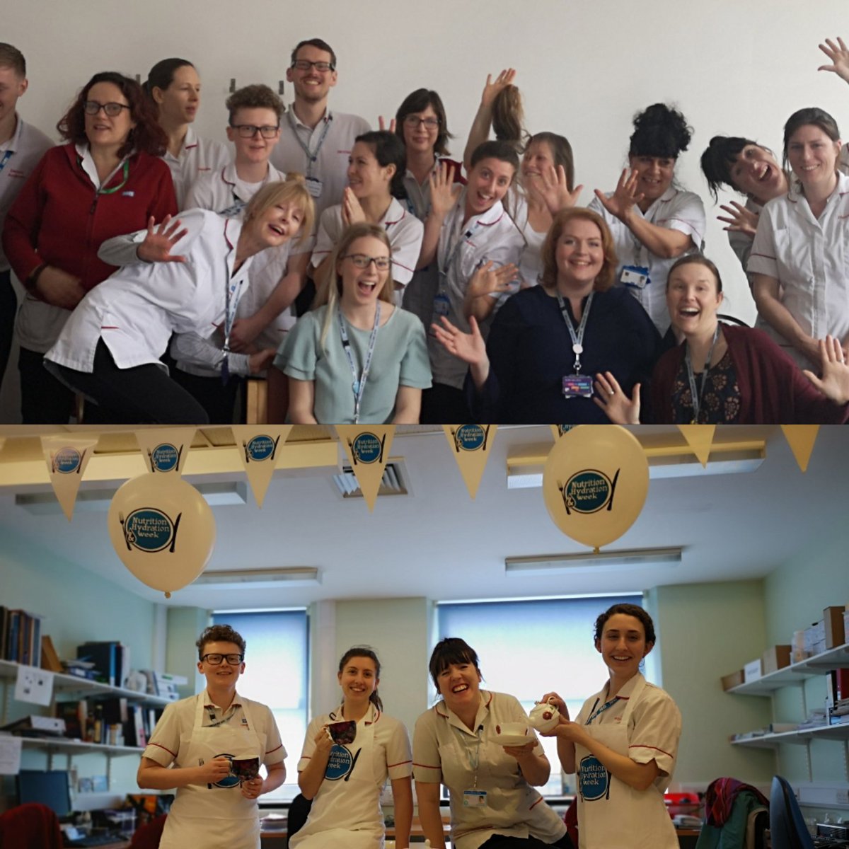 Happy #DietitiansWeek2023 ! 
Proud of this team & proud to be a #Dietitian I'm fortunate I get to work alongside fantastic dietitians, AHPs, nurses, doctors, support workers & leaders
My Dietetic career has shaped the leader I am+my contribution to system strategy 
#whatRDsdo