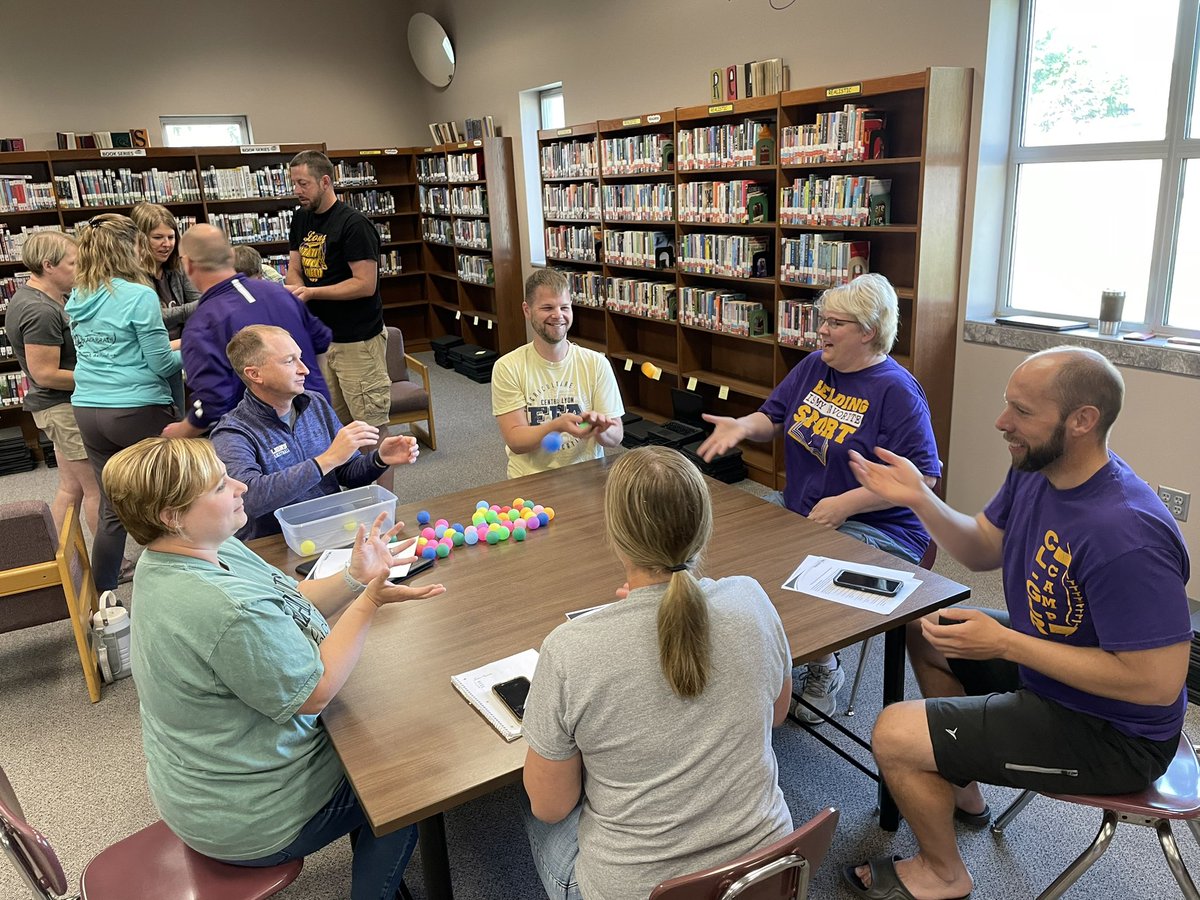 JordanMenning's tweet photo. The MS &amp; HS teachers @CentralLyon are enjoying being #agile today thinking about how to prepare students to be #FutureReady. Thanks for being awesome! @NorthwestAEA @EnglemanJason @bjorth7 https://t.co/tMTv1xse6z