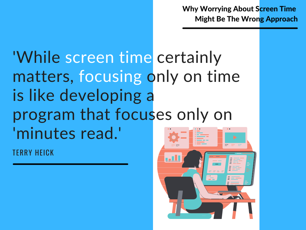 TCEA (@tcea) on Twitter photo While screen time certainly matters, focusing only on time is like developing a literacy program that focuses only on 'minutes read.'
sbee.link/kayqvrpj39 via <a href="/teachthought/">TeachThought</a>
#learning #education #screentime While screen time certainly matters, focusing only on time is like developing a literacy program that focuses only on 'minutes read.'
sbee.link/kayqvrpj39 via <a href="/teachthought/">TeachThought</a>
#learning #education #screentime