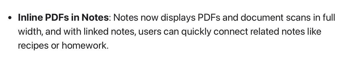 bunchjesse's tweet photo. You read that right. Linked notes and real-time collaboration in PDFs. Congrats to the team on this huge accomplishment. Notes has never been better.

https://t.co/Xi4TnQzoMy https://t.co/OdBykyxtqg