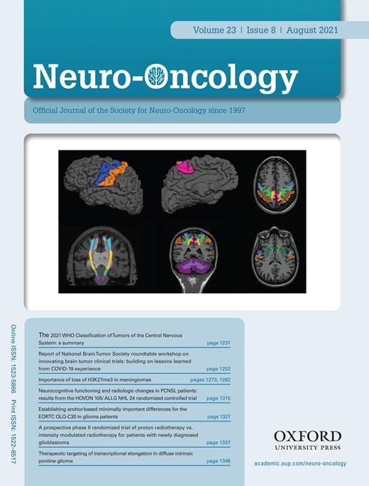 2/ 🚨In #drmiasalans novel study in <a href="/NeuroOnc/">SNO</a>: 1st analysis of FMS in primary BT pts using MRI biomarkers. RT-dependent injury to primary motor cortex, corticospinal WM tracts, cerebellum &amp; basal ganglia ➡️worse FMS (👀😍those images on front cover!) academic.oup.com/neuro-oncology…