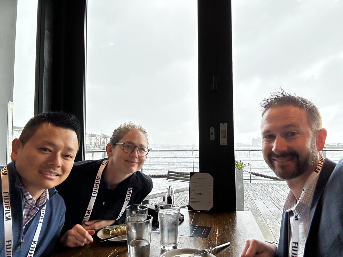 massbiomed's tweet photo. #BIO2023 Day 1 has been so jam packed with excitment that we are just now going to lunch! Come find us at the Convention and meet up with us tonight at the @WPI “Next in Bio” event tonight!!!
#biotech #startups #CentralMABiocluster #Woomentum https://t.co/xAyeYGyuVp