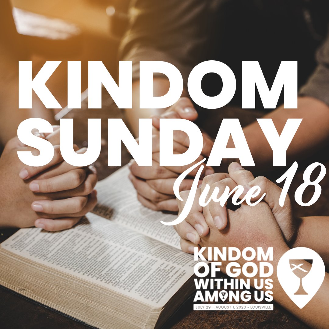 The General Assembly is the whole church. It’s not just a gathering. The whole church is invited to pray the preamble on Kindom Sunday, June 18, as an act of worship and unity. Plus weekly prayer leading up General Assembly. Learn more: conta.cc/3OWJ3qy