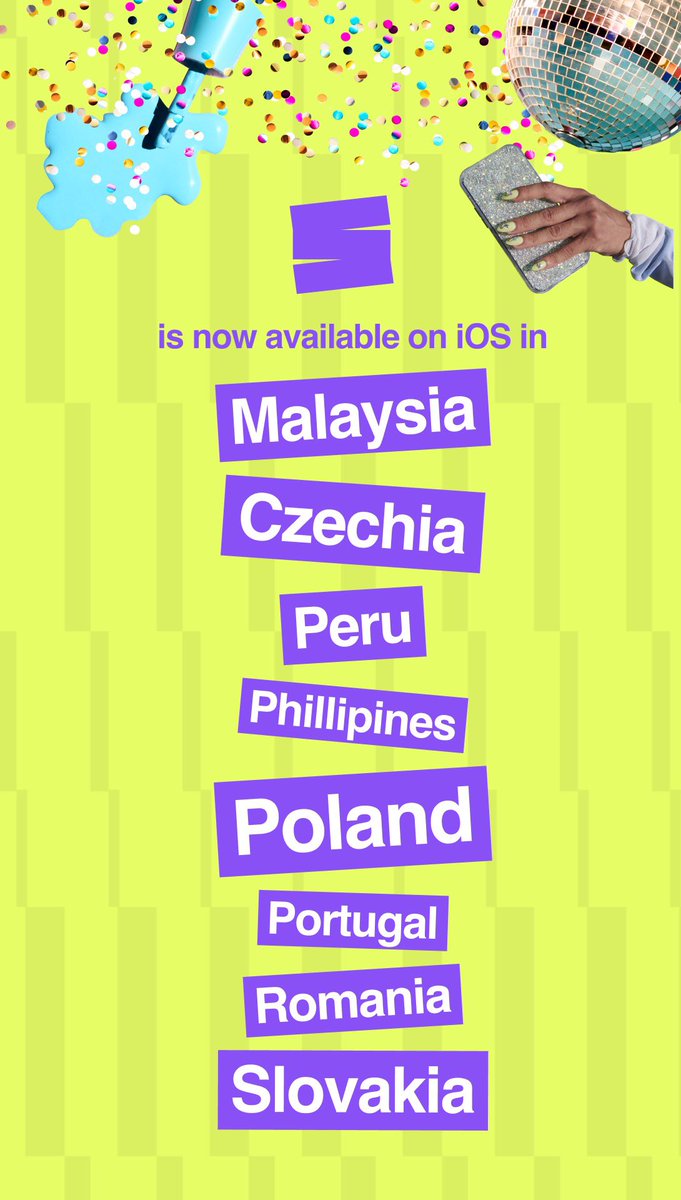 Now Shufflin’ across the globe! The Shuffles app is now available on iOS in 27 NEW countries! 🌎🎉🙌