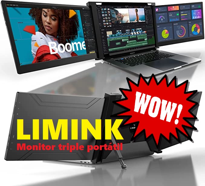 BandidoFlowIA's tweet image. LIMINK - Monitor triple portátil de 15.4 pulgadas youtu.be/L_CPy5GKvJg a través de @YouTube 
#LIMINK #gamer #NFTCommunity #laptops