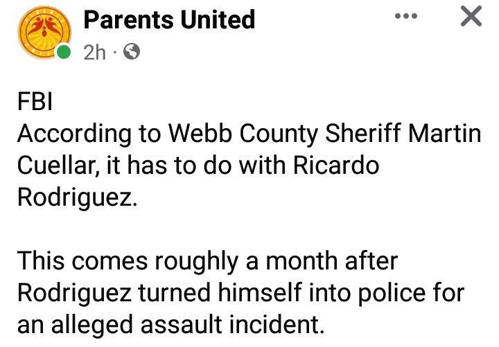 KeyroseLDO's tweet photo. FBI search sheriff's office #WebbCo #Laredo https://t.co/3L2wOuz3iI