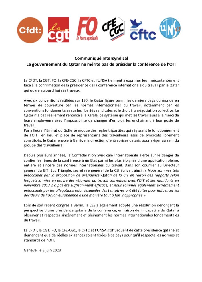 Sophie Binet tweet media