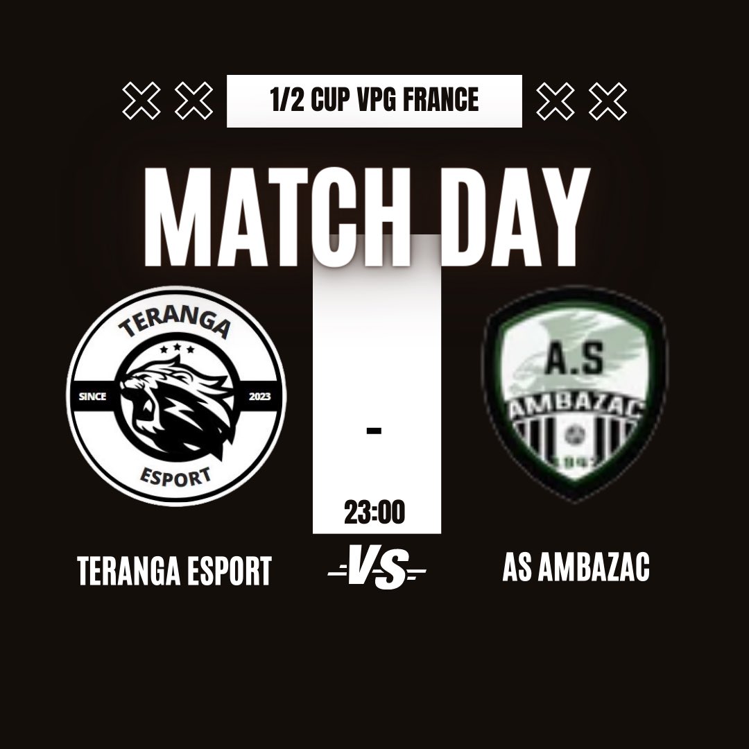 ⚔️ MATCH DAY ⚔️

🏆| <a href="/VPGFrance_/">VPG France</a> 

🆚| <a href="/MhscPro/">MONTPELLIER HSC PRO CLUB</a> 
⌚️| 22:00

🏆| <a href="/VPGFrance_/">VPG France</a>
         (1/2 Finale Cup) 

🆚| @ASAesport_ 
⌚️| 23:00

#eSports #ProClubs