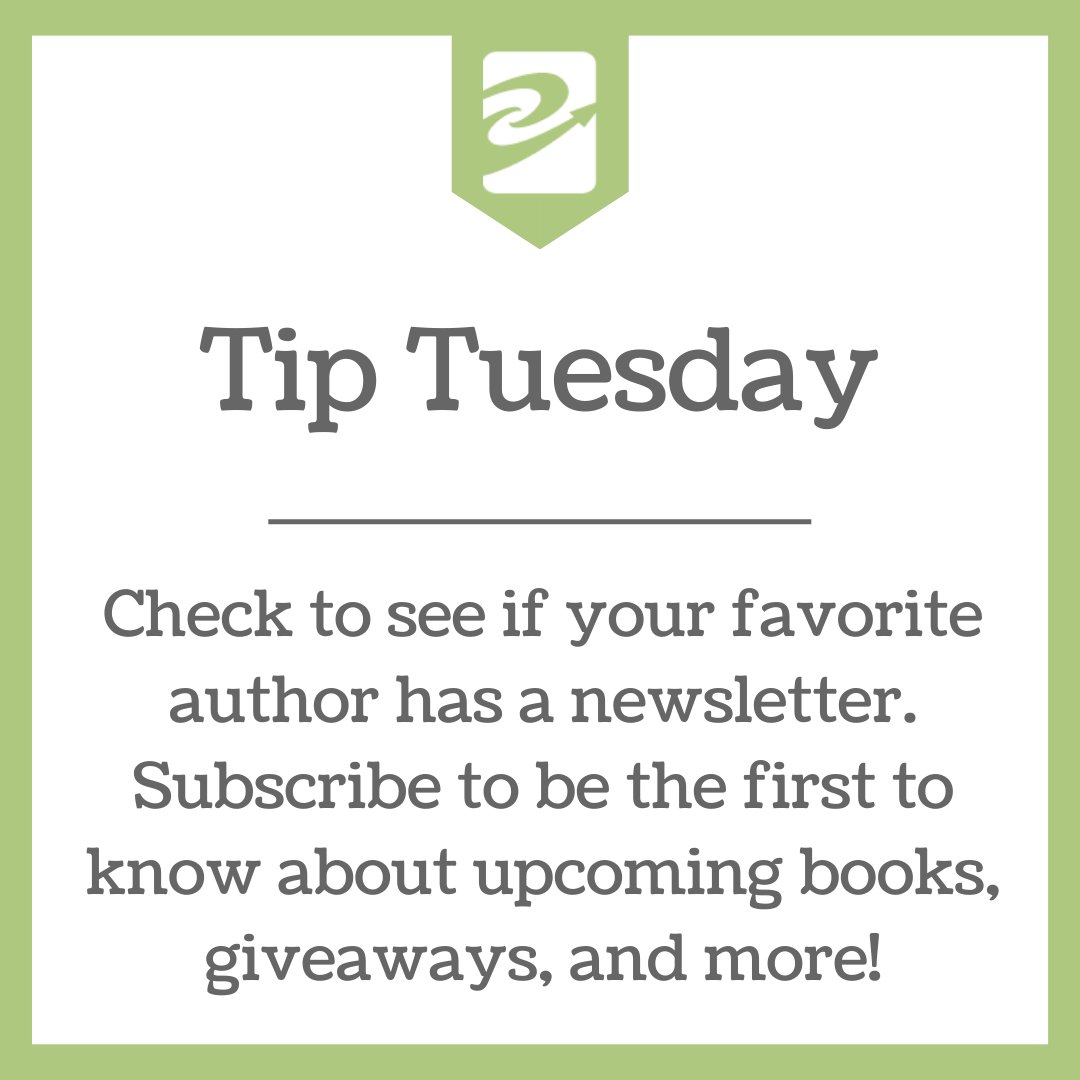 Are you looking for more ways to support your favorite authors? Check to see if your favorite author has a newsletter!

Subscribe to be the first to know about upcoming books, giveaways, and more.

Recommend your favorite author newsletters ⬇️