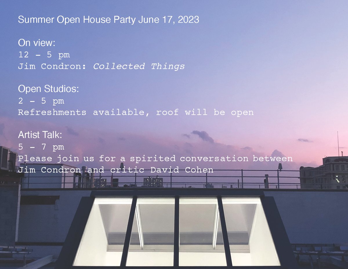 You're invited to ART CAKE on June 17th for our SUMMER OPEN HOUSE PARTY!