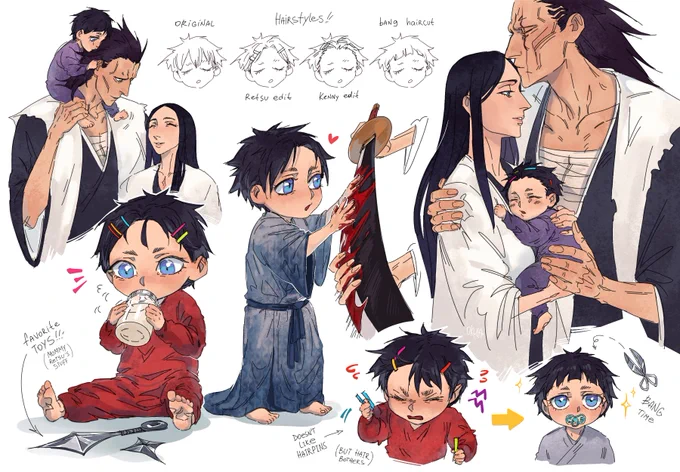 okay Unohana and fem.Zaraki have a daughter now 🤲👀
#BLEACH 