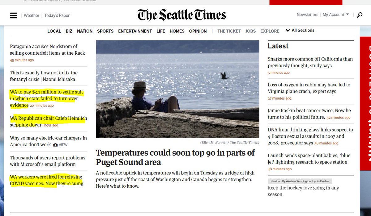 Jim Brunner on Twitter "WA this, WA that. Three of my WA stories above