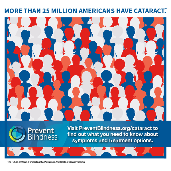 Prevent Blindness has declared June as Cataract Awareness Month!

Are you at risk of developing cataracts? Do you know the symptoms? 

Head to: preventblindness.org/cataract/ to learn more!

#Cataracts #PreventBlindness #PBGA #PreservingSight #CataractAwareness