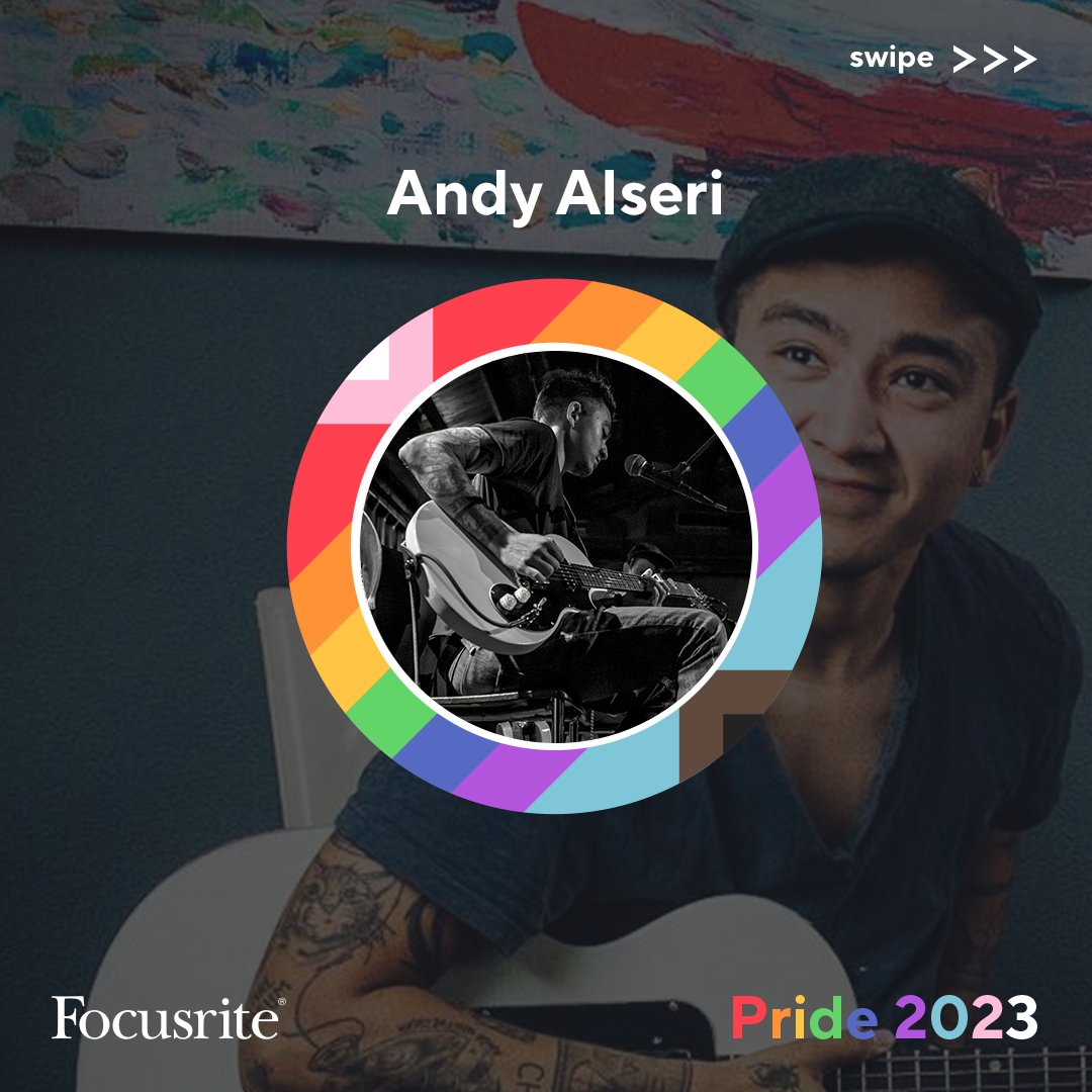 WeAreFocusrite's tweet photo. Andy Alseri is an LA based touring musician who identifies as queer and non-binary, their experiences in the music industry have been both uplifting and challenging.
Read more about their experience coming out in the music industry here https://t.co/kLz7elDm3c #PrideInMusic https://t.co/5vjGT1xexz