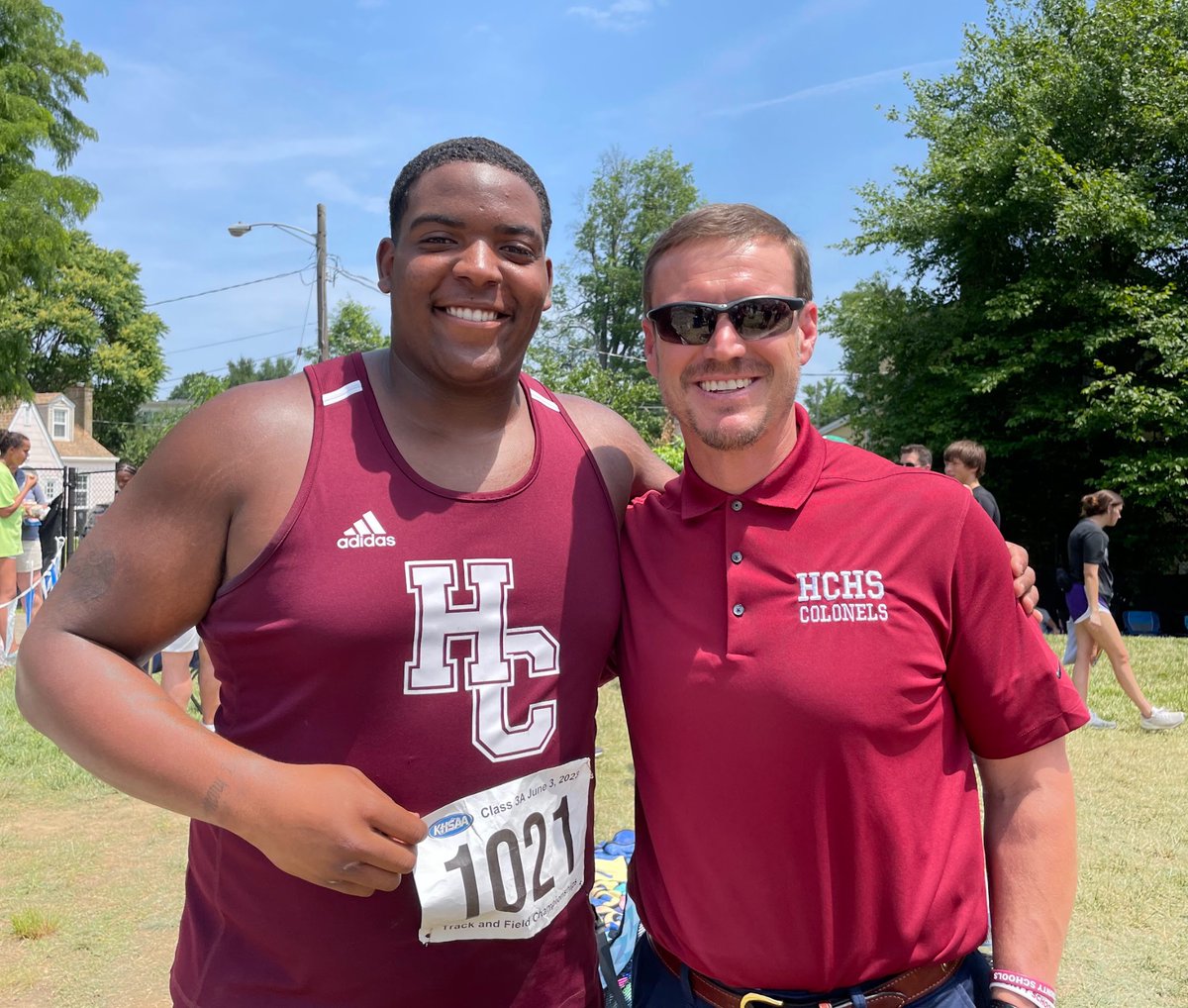 Congratulations to our Track &amp; Field top 10 places at the KHSAA State Meet!
Bryce Tapp - 2nd in Discus
Jaheim Williams - 6th in 200 meter
Imarie Carter - 8th in Triple Jump
Hadley Wolfe - 9th in Shot Put
Haden Wolfe - 10th in Discus