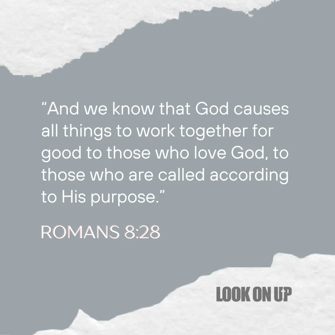 'This verse explains how all the pain in my life has actually been a fulfillment of God’s bigger purpose to develop Christlike character in me. We know His love for us so when He says He will bring good out of our suffering we believe Him.” #BibleStudy 📖 #ScriptureMeditation 🙏