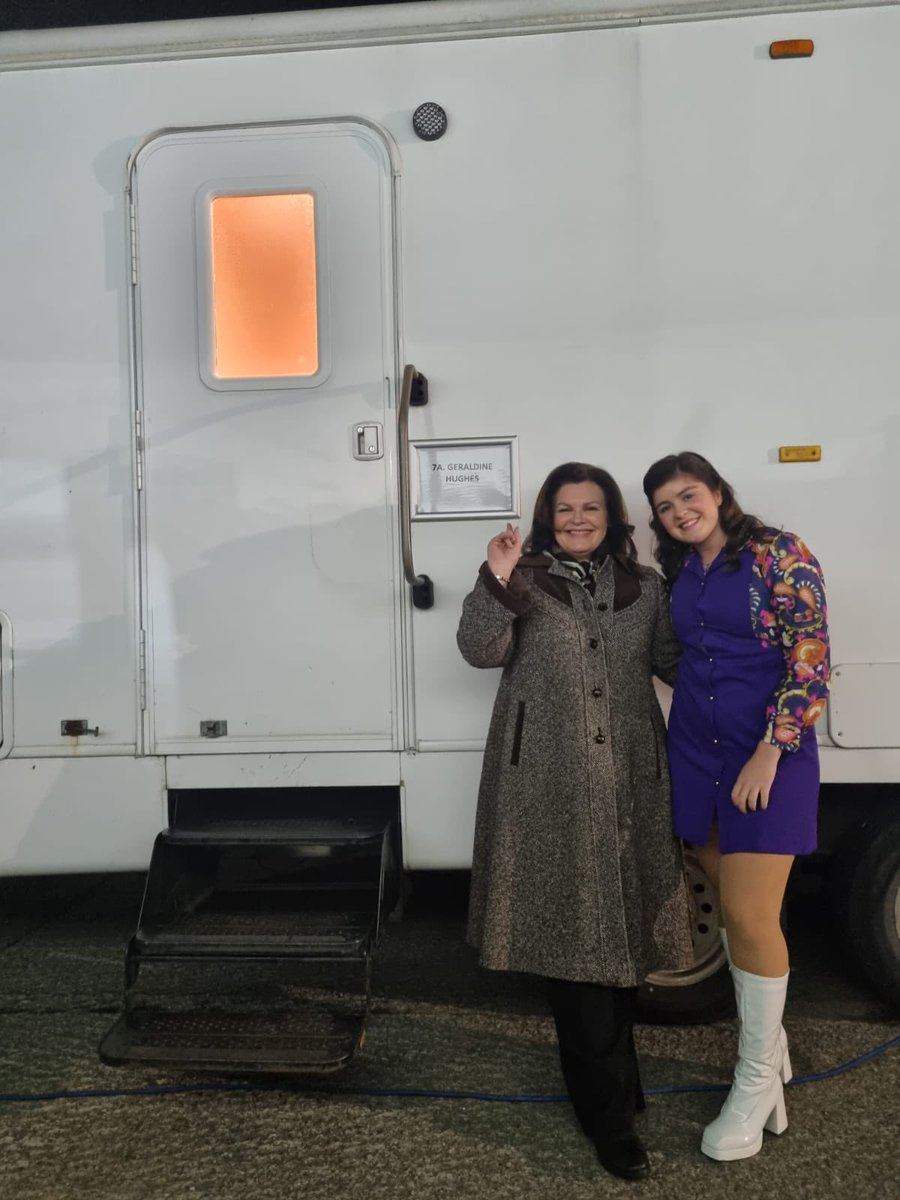 Last episode of #steeltownmurders tonight at 9pm on BBC One. Thank you everyone for the amazing support, I’ve been grateful for every second. It was such a special moment for me and my mam to be filming on the same production. She’s my number one 🤍