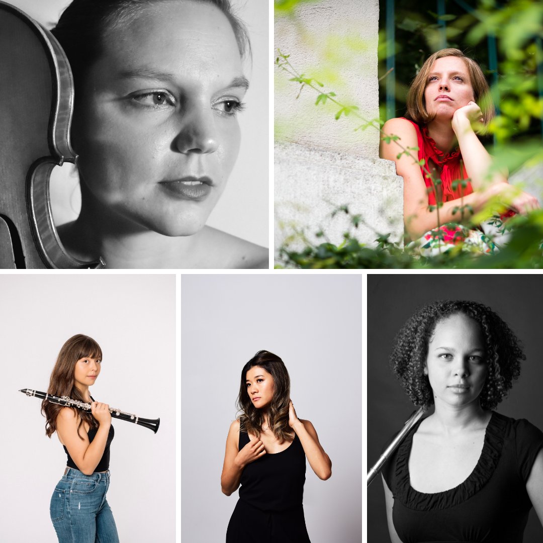 International Contemporary Ensemble (@intcontemporary) on Twitter photo New Moons: World Premieres by <a href="/lunacomplab/">Luna Composition Lab</a> 22-23 Fellows is coming up!
Featuring Alice Jones (flute), Leah Asher (violin), Meaghan Burke (cello), Emmalie Tello (clarinet), and Erika Dohi (piano)
Join us on June 10th at Mannes School of Music.
Tickets at americancomposers.networkforgood.com/events/56608-l… New Moons: World Premieres by <a href="/lunacomplab/">Luna Composition Lab</a> 22-23 Fellows is coming up!
Featuring Alice Jones (flute), Leah Asher (violin), Meaghan Burke (cello), Emmalie Tello (clarinet), and Erika Dohi (piano)
Join us on June 10th at Mannes School of Music.
Tickets at americancomposers.networkforgood.com/events/56608-l…
