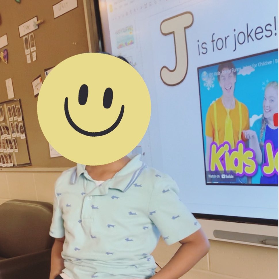 J is for Jokes! 

Today we told lots of silly jokes! Our favourite “What do you call a sleeping dinosaur? A dino-snore!” 😂