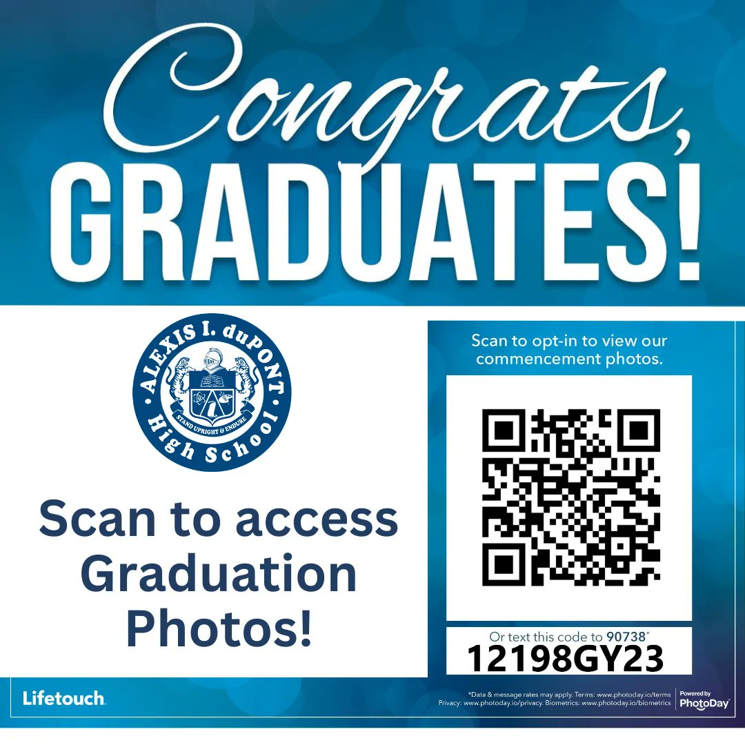 Looking for photos from the 2023 graduation? Scan the QR code or go to buff.ly/43nJkqy