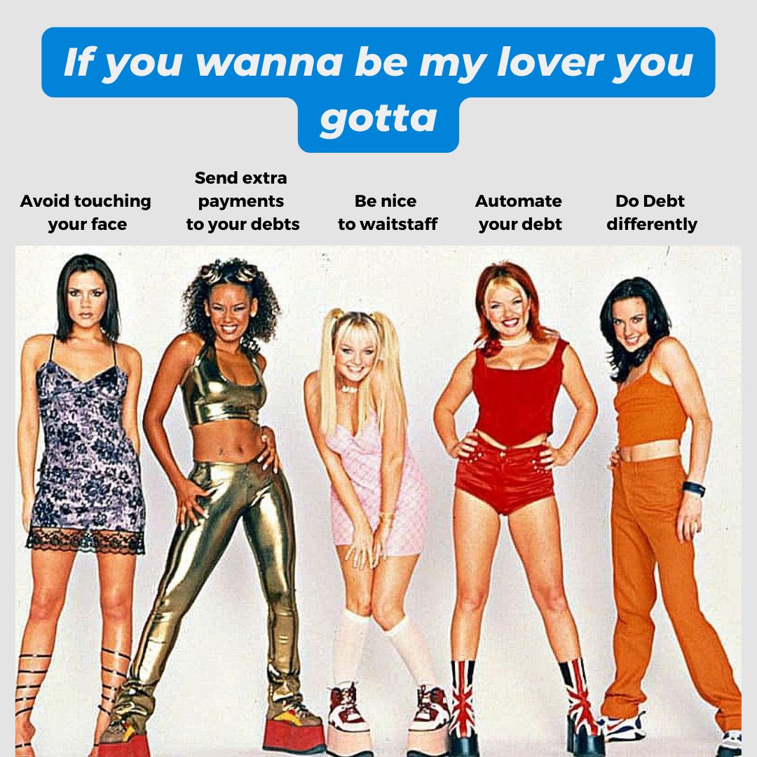changedapps's tweet photo. If you're reading this, you're in luck because Changed can help you do 3 of these things ๐โจ Oh, and get ready to break the bank if the #SpiceGirls ever make a comebackโI'd go all out for those tickets! ๐๐ค
#Changedapp #dodebtdifferently #spicegirls https://t.co/qL21gM9mt2