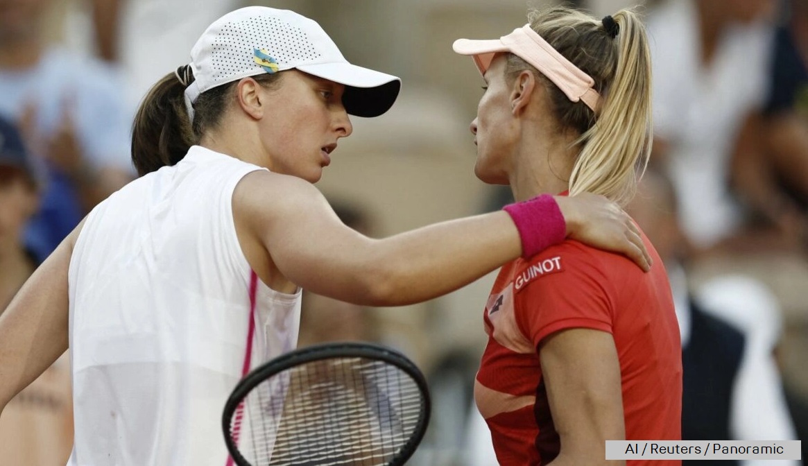 Tsurenko: If I say that I'm extremely sorry, it doesn`t describe how I really feel. For me to play a match against a player like Swiatek is a priority. I'm extremely, extremely sorry not to be able to compete. I like Iga as a tennis player and as a person, I wish her all the best