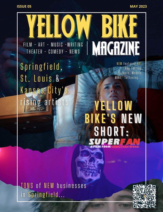 🎃 BREAKING NEWS 🎃
Happy Halloween has a killer feature in the latest issue of Yellow Bike Magazine! Read the full article now: issuu.com/yellowbikefilm…