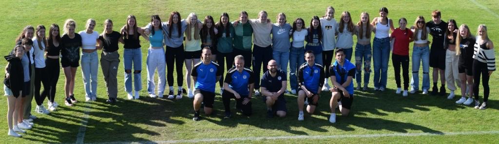 CliffB68's tweet photo. Another brilliant season with @BTFC07 U18 National Academy team completed. The girls have worked so hard and are now knocking on door of our first team! Delighted with my end-of-season presents too!! Thanks to the dream team of @Mike_Ross7 @h_alysandratos &amp; @Plenders2 💜⚽️ https://t.co/ql9BzmYH0E