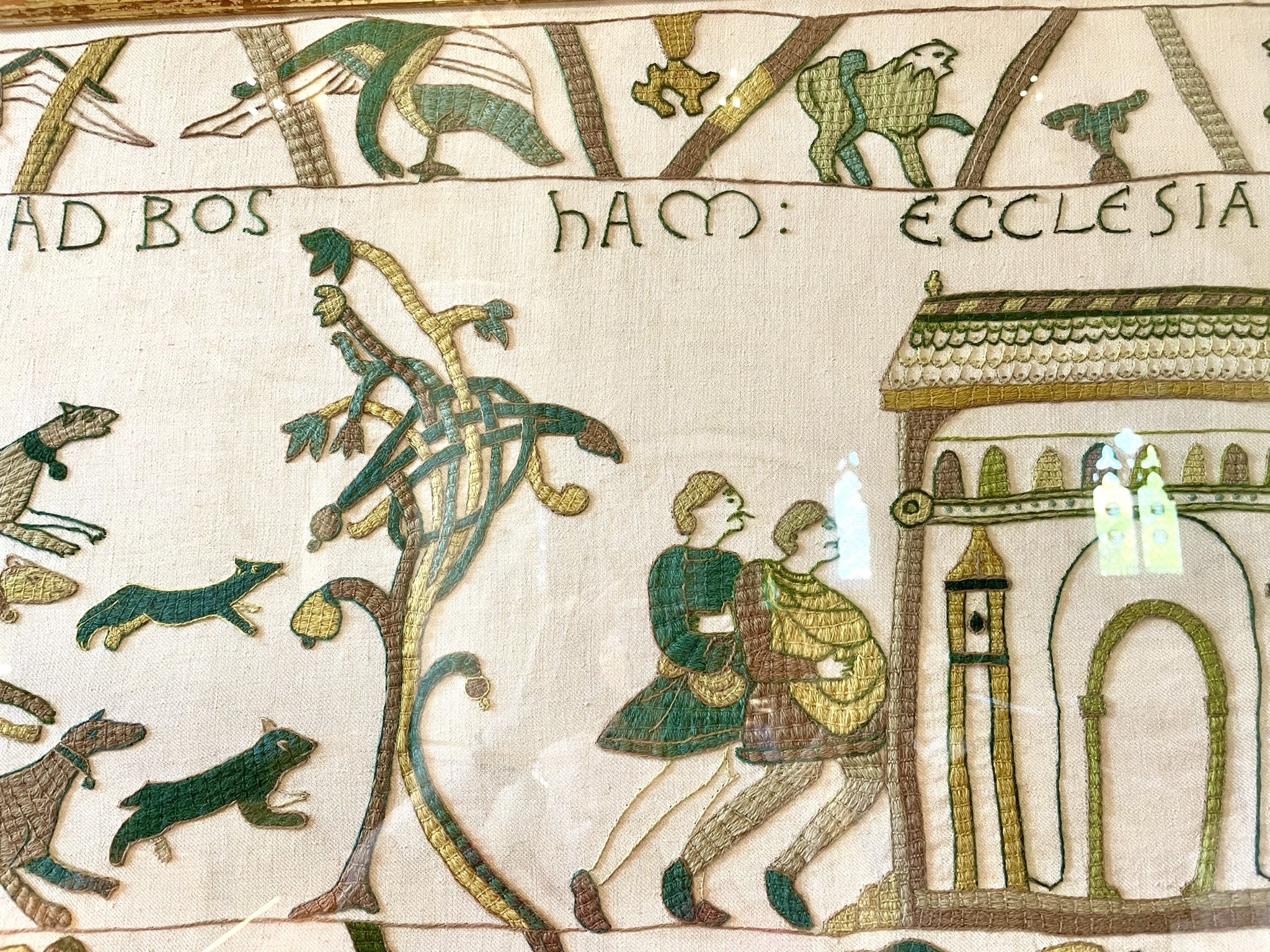 Ruth Bushyager on Twitter "Here’s Bosham church mentioned on the Bayeux Tapestry… and it’s