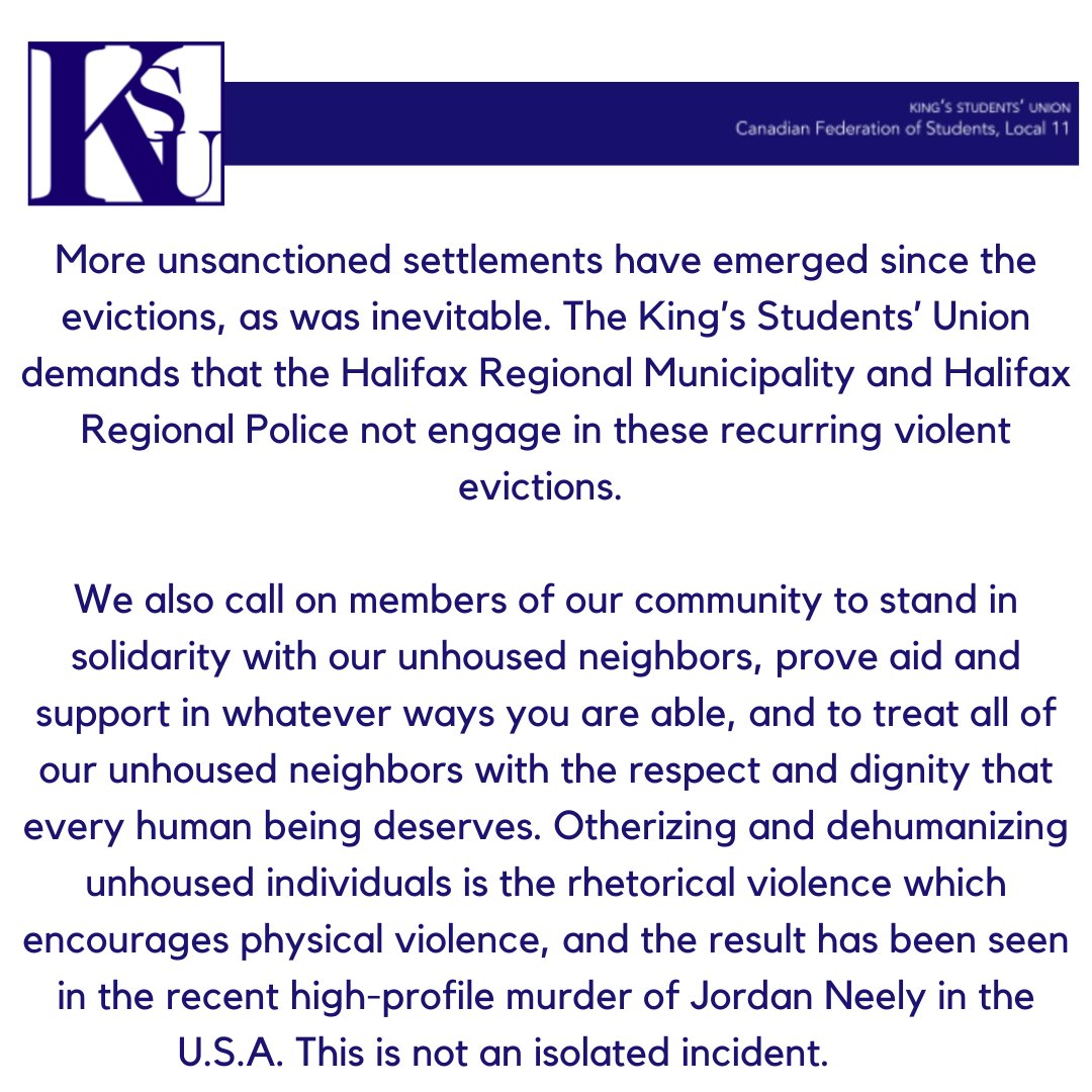 King’s Students’ Union tweet media