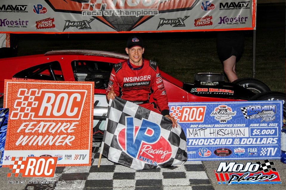 The "Money Matt Train" keeps on rolling as <a href="/InsingerPerf/">Insinger Performance</a> driver <a href="/MattHirschman/">Matt Hirschman</a> Racing takes down a $5,000 win with the Race of Champions at Lorain Raceway Park. Congrats Matt!