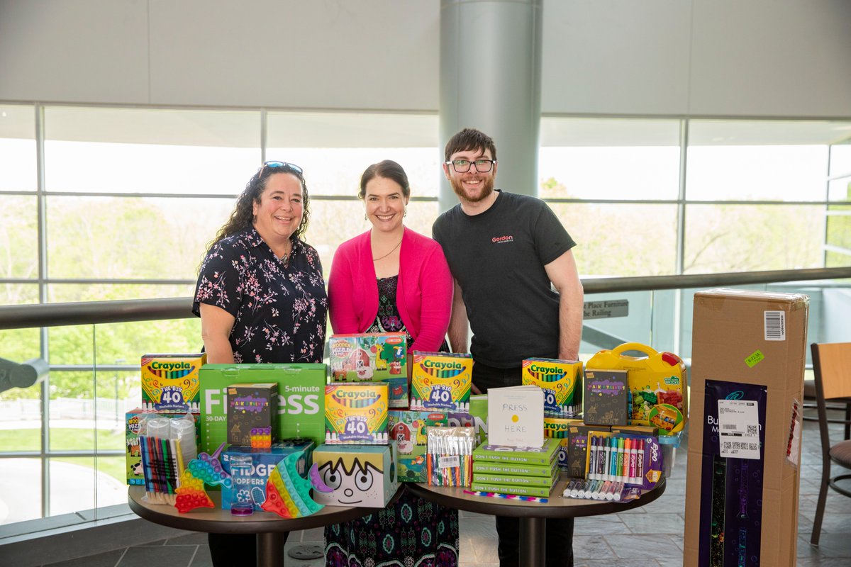 We are so appreciative of Gordon Food Service co out of the Great Lakes E Division for for doing this. The employees actually shop for the items themselves and donate it to our foundation - It really puts a special touch to the whole process and we are truly grateful.