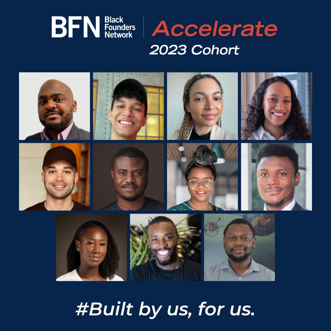 Congratulations to the #Blackfounders selected to join this year's #BFNAccelerate cohort!  Learn more & join us for our annual Summer Showcase on June 16 to meet them. RSVP here! lnkd.in/gxvS9snX
