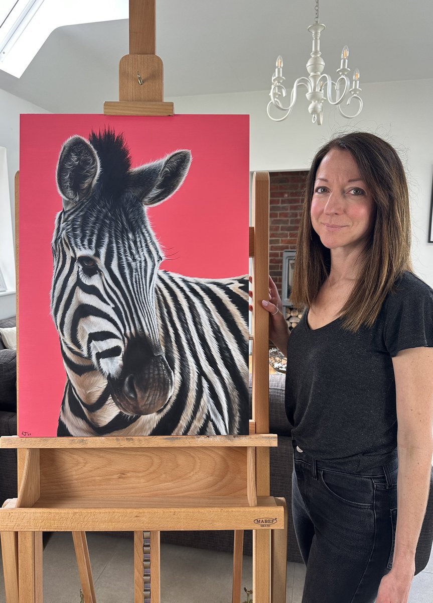 Me and my zebra 💖

‘In The Pink’
Acrylic on Wood Panel
50x70cm

Now available, message me for more info ✉️ 

#zebrapainting #wildlifeartist #africanwildlife #originalart #realisticpainting #contemporaryart #animalart #artforsale