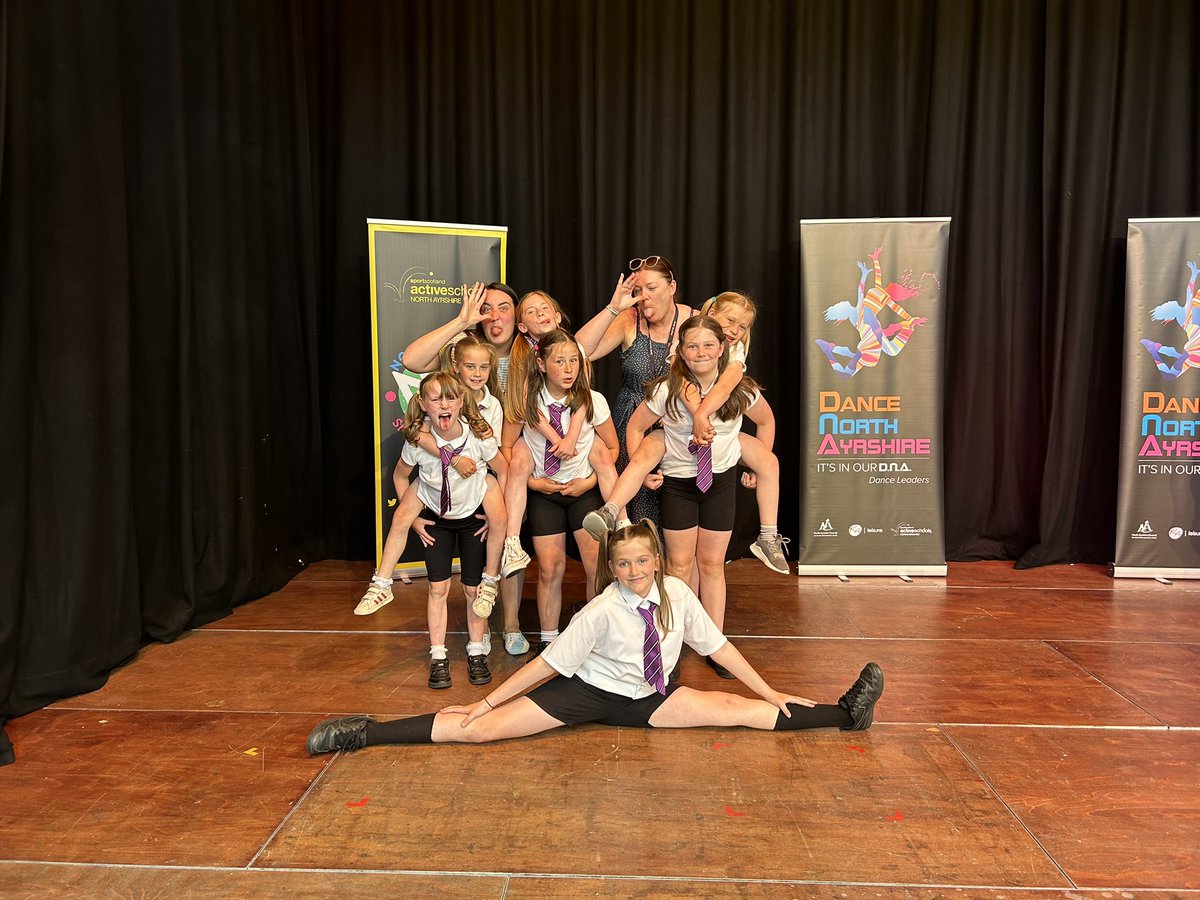 SaintJohnsRC's tweet photo. We had a great time tonight at at the DNA finals thank you @NAActiveSchools @ActiveSchoolsNM @ActiveSchoolsCH 🤗. A big thanks to Mrs G and Mrs C for giving up their time to train our fabulous dancers 🥰💜🥰. We are very proud of our wee 🌟🌟🌟. https://t.co/tvT0TJKxHv