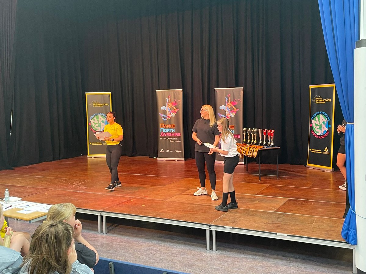 SaintJohnsRC's tweet photo. We had a great time tonight at at the DNA finals thank you @NAActiveSchools @ActiveSchoolsNM @ActiveSchoolsCH 🤗. A big thanks to Mrs G and Mrs C for giving up their time to train our fabulous dancers 🥰💜🥰. We are very proud of our wee 🌟🌟🌟. https://t.co/tvT0TJKxHv