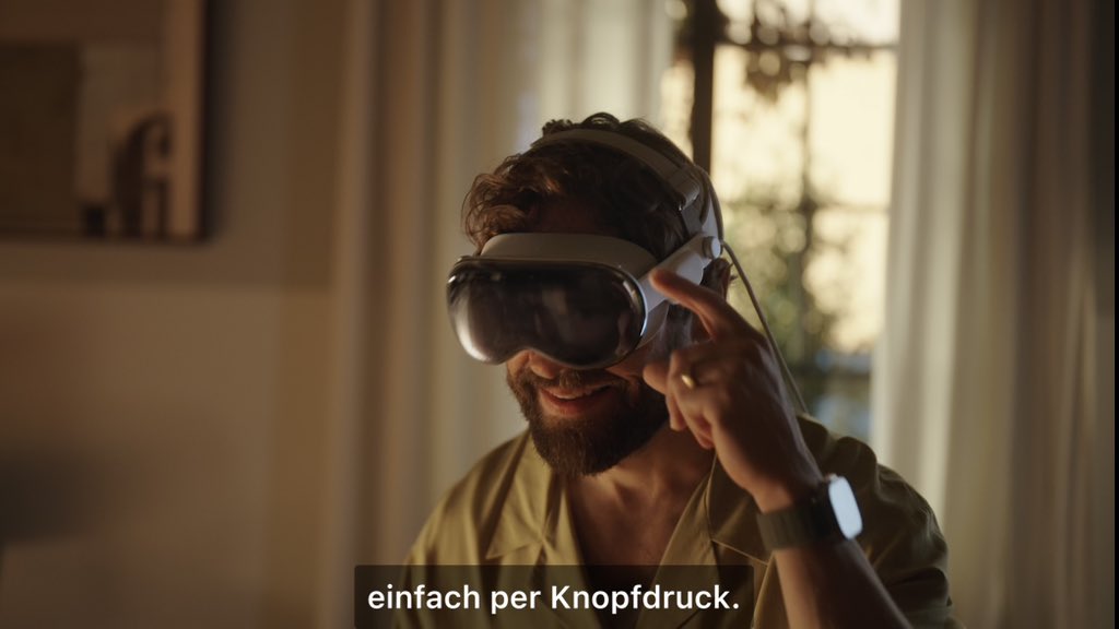 This actually killed it for me #WWDC23  #VisionPro #Cringe #Dystopian