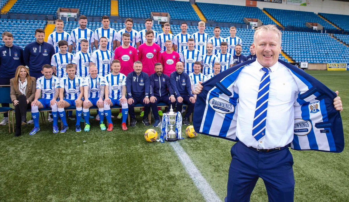 It’s been an honour living the dream and being strip sponsor of <a href="/KilmarnockFC/">Kilmarnock FC</a> Every killie fan would love this and I did it for 3 years.
I felt so proud seeing so many fans wearing the tops in what was record breaking strip sales.
Thanks <a href="/KillieKits/">KillieKits</a> 💙🤍💙
YNTTK