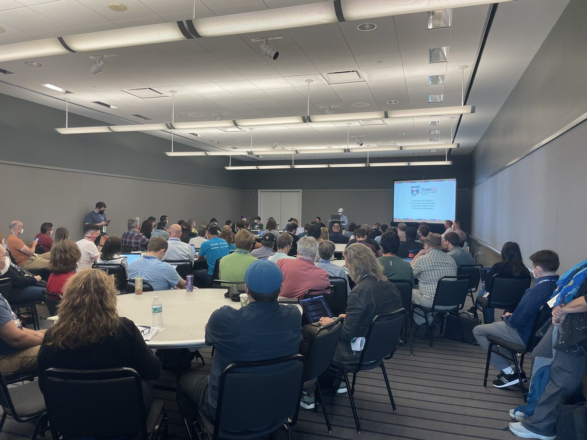 saket_kmr's tweet image. 🔒 Exciting news for Drupal security! Join the Security Team Panel at #DrupalConPittsburgh as they discuss the important topic of D7 End of Life. Learn about the strategies, best practices, and tools to ensure a secure transition and protect your Drupal 7 sites. #DrupalSecurity